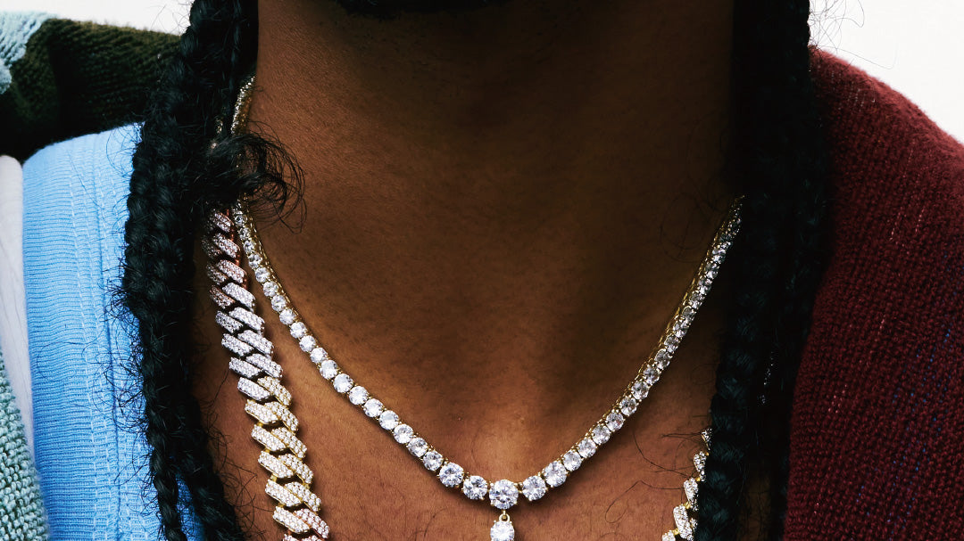 テニスネックレスチェーン