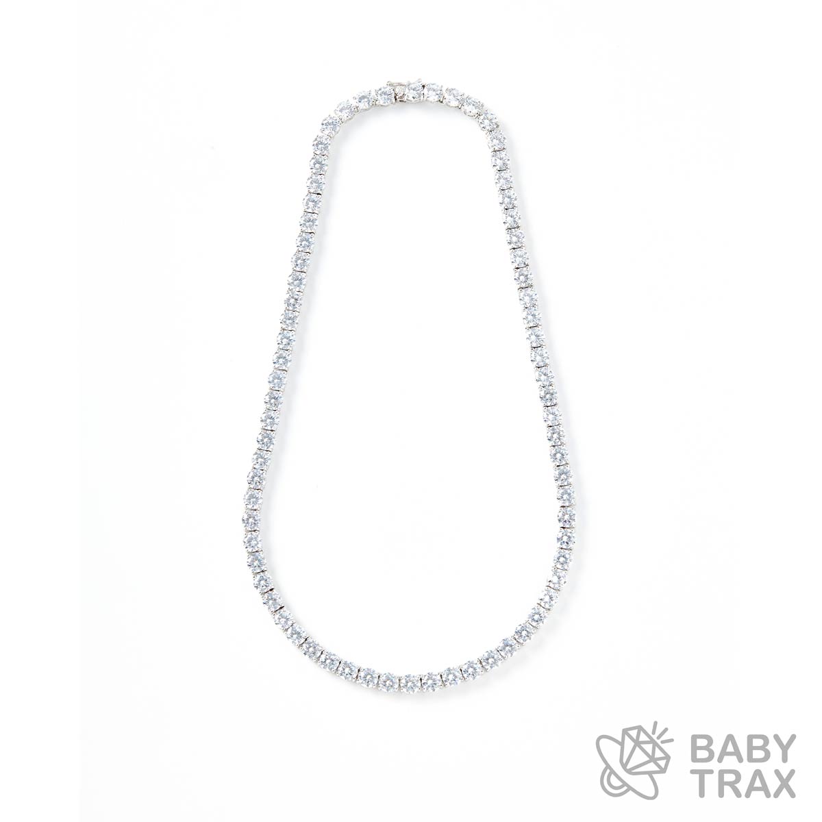Baby Trax ジルコニア テニスネックレス 2mm 46cm Baby Trax ジルコニア テニスネックレス 2mm 46cm テニスチェーン