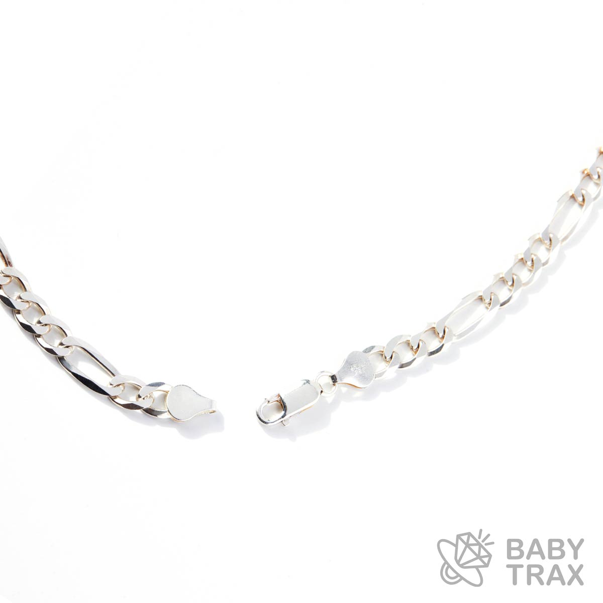 ロープチェーンネックレス ホワイトゴールド 長さ51cm BT0143