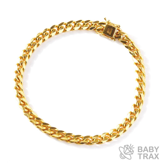 喜平ブレスレット・ イエローゴールド 長さ20.5cm BT0159