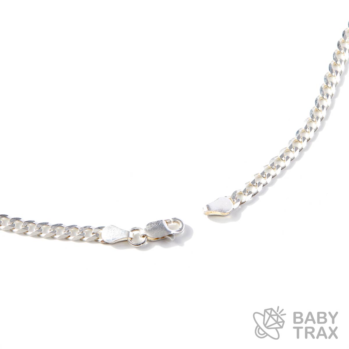 喜平丸型チェーンネックレス ホワイトゴールド 56cm BT0418