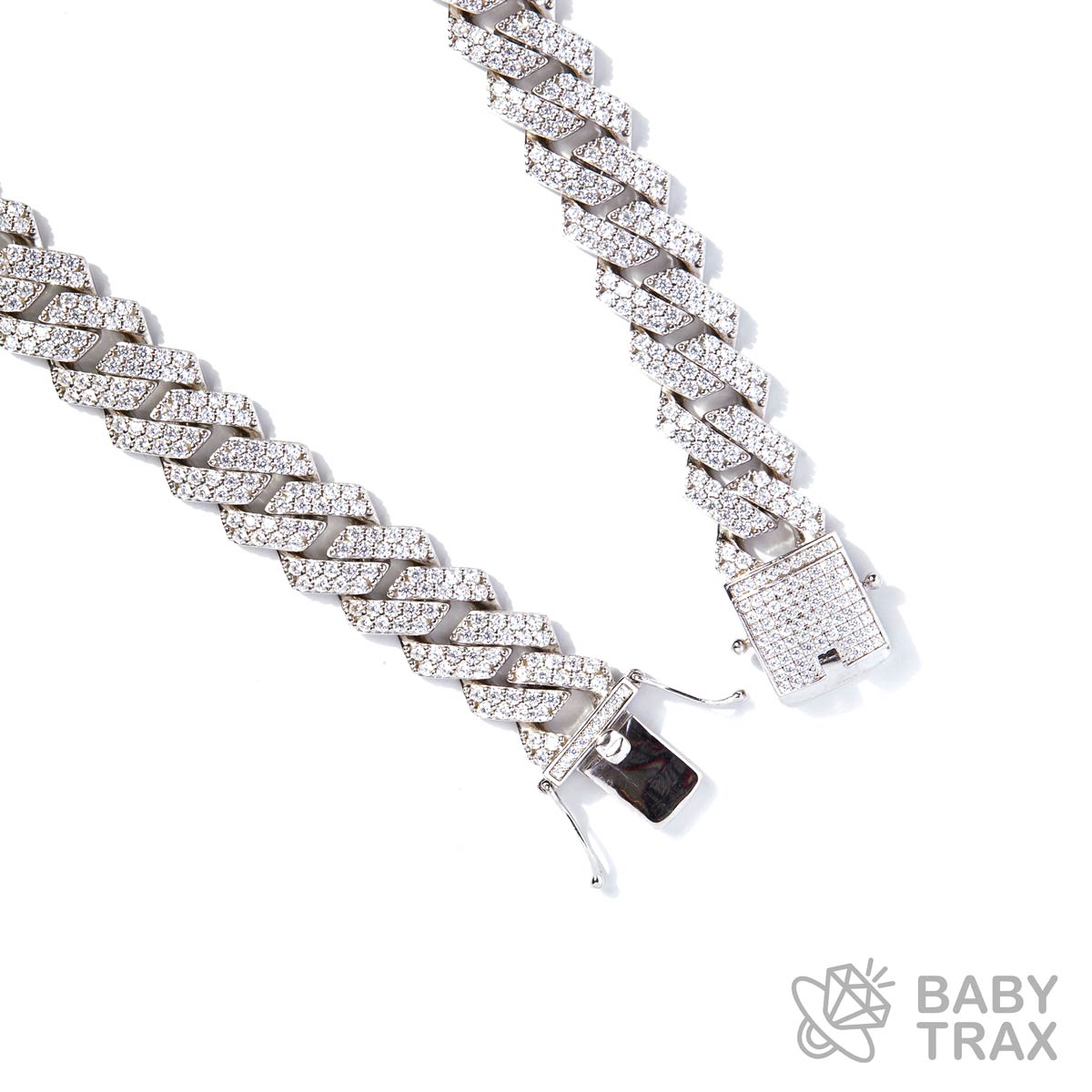 マイアミキューバンチェーン シルバー 長さ66cm BT MC19