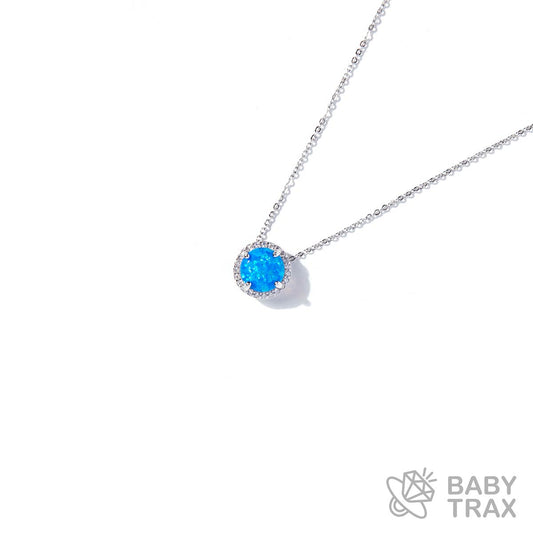 オパールネックレス シルバー 長さ40cm BT NL5