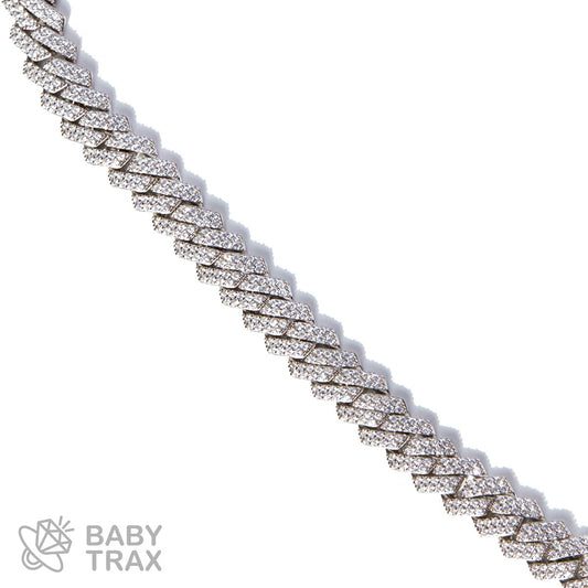 マイアミキューバンチェーン シルバー 長さ66cm BT MC19