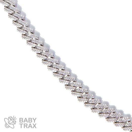 マイアミキューバンチェーン シルバー 長さ63cm BT MC20