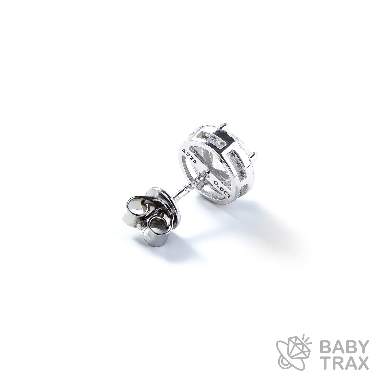 BABY シルバー925 モアサ フラワーピアス JH01PC10【両耳用】ピアスセット