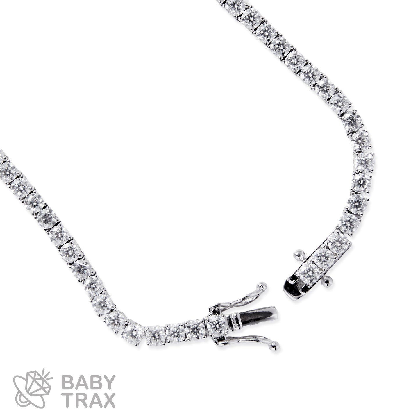 BABY シルバー925 モアサ テニスネックレス JH01TN02