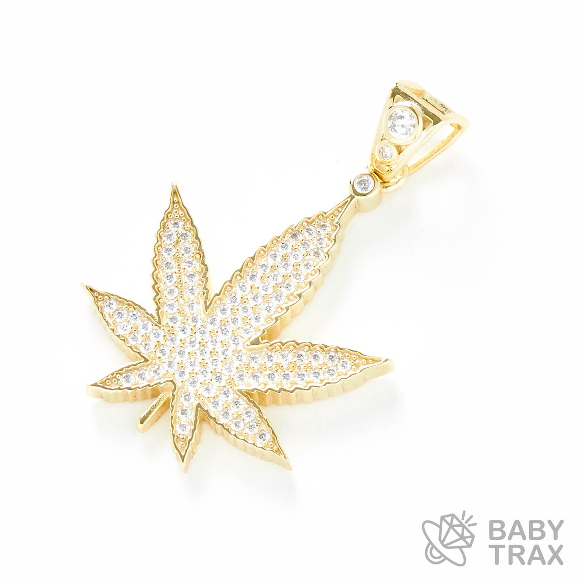 シルバーペンダント YG 925silver ジルコニア長さ420mm 幅28mm 4PT1