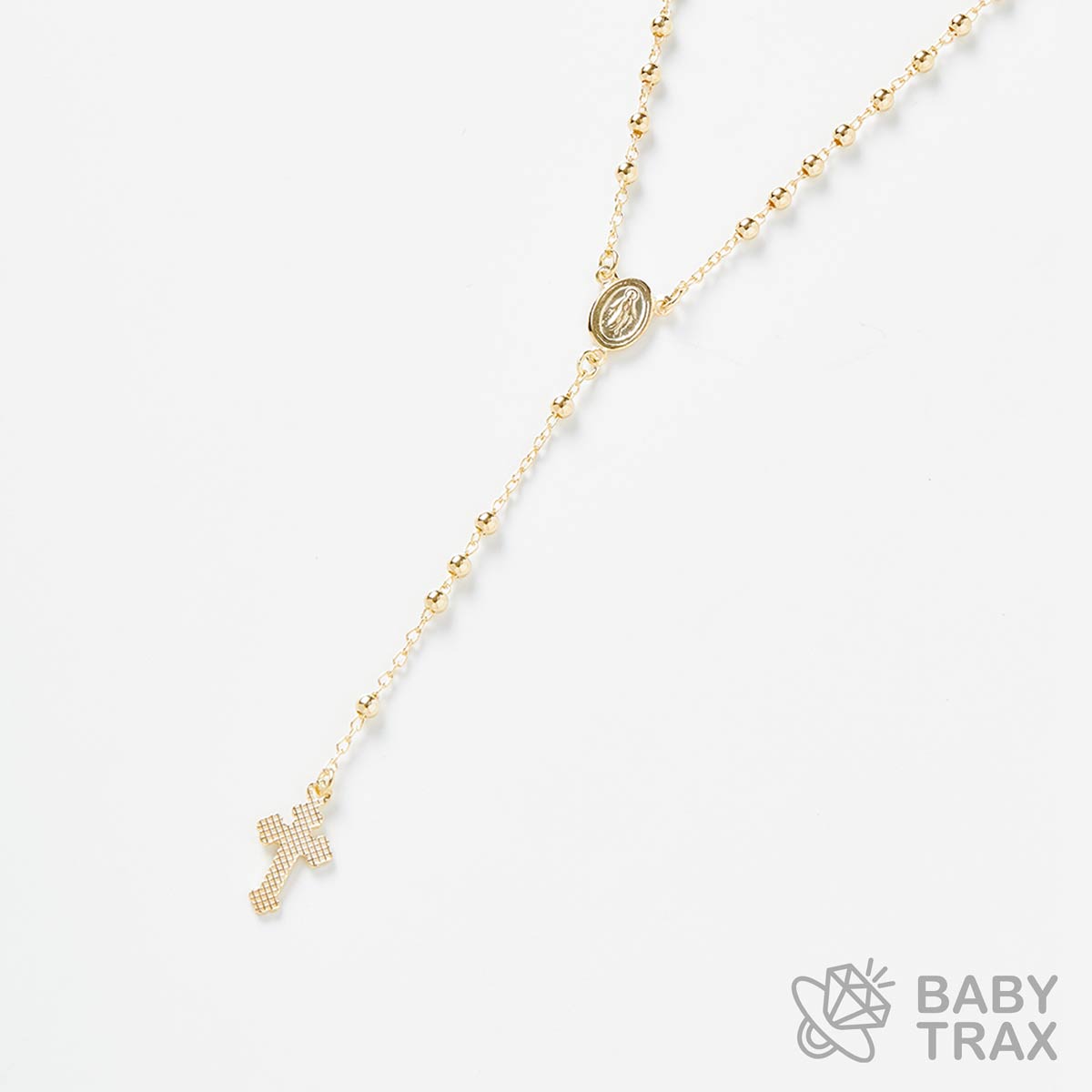 ロザリオチェーン YG 925silver長さ480mm 幅10mm 4RZ2