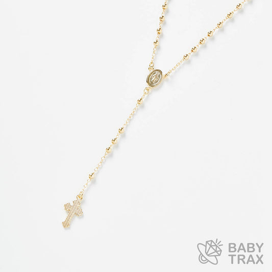 ロザリオチェーン YG 925silver長さ480mm 幅10mm 4RZ2