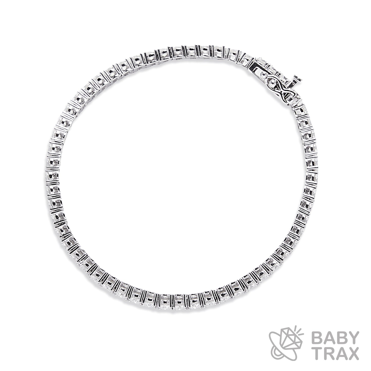 BABY シルバー925 モアサ テニスブレス　JH01TB01