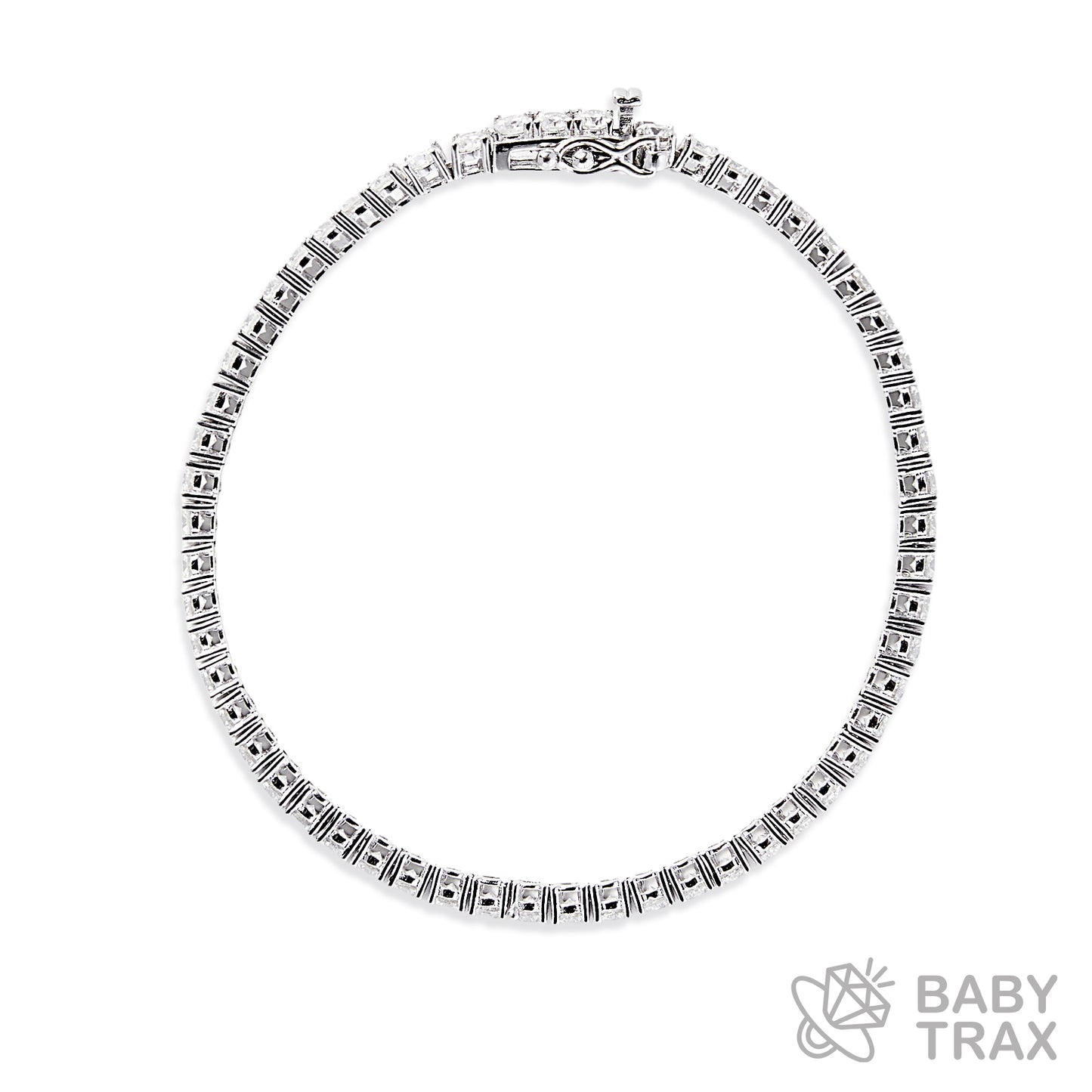 BABY シルバー925 モアサ テニスブレス　JH01TB01