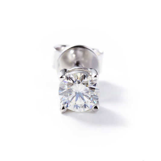 BABY シルバー925 モアサ 一粒ピアス JH01PC01【両耳用】ピアスセット