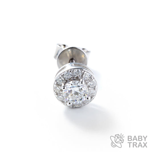 BABY シルバー925 モアサ フラワーピアス JH01PC09【両耳用】ピアスセット