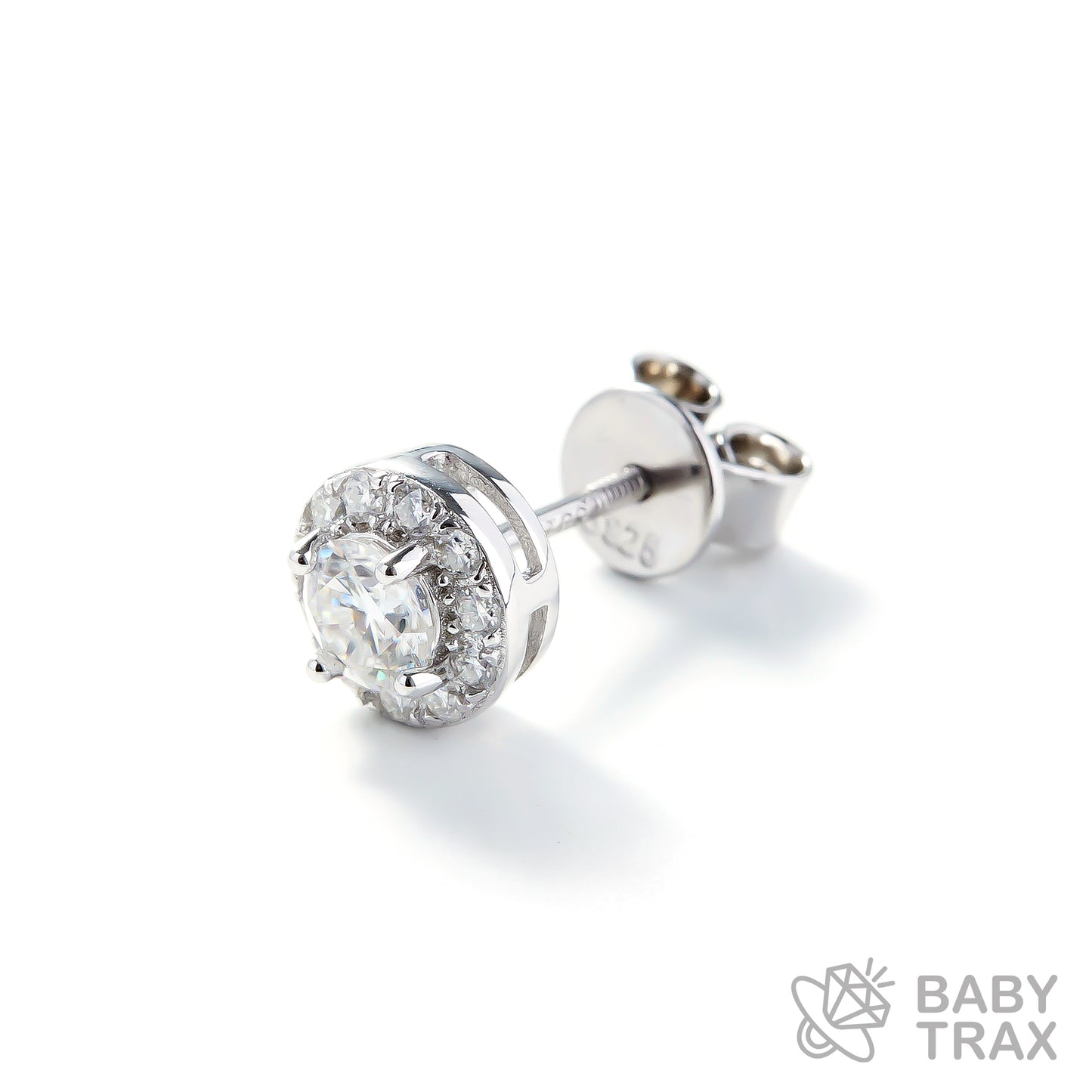 BABY シルバー925 モアサ フラワーピアス JH01PC09【両耳用】ピアスセット