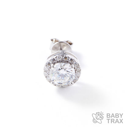 BABY シルバー925 モアサ フラワーピアス JH01PC10【両耳用】ピアスセット