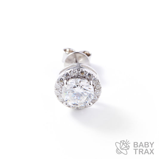 BABY シルバー925 モアサ フラワーピアス JH01PC10【両耳用】ピアスセット