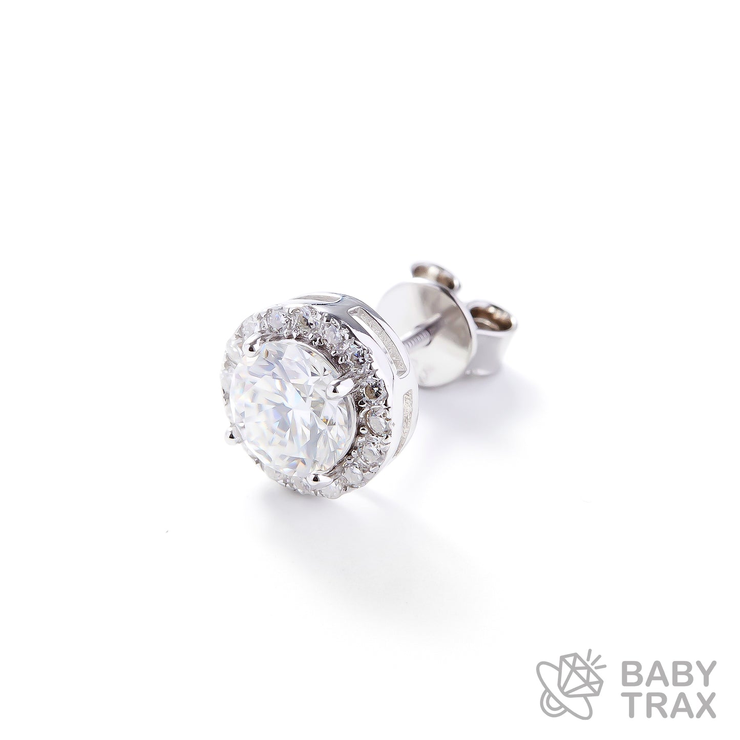 BABY シルバー925 モアサ フラワーピアス JH01PC10【両耳用】ピアスセット