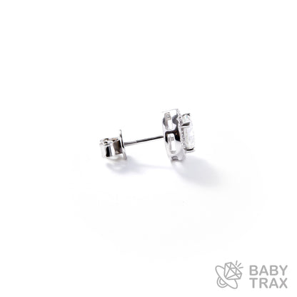 BABY シルバー925 モアサ フラワーピアス JH01PC10【両耳用】ピアスセット