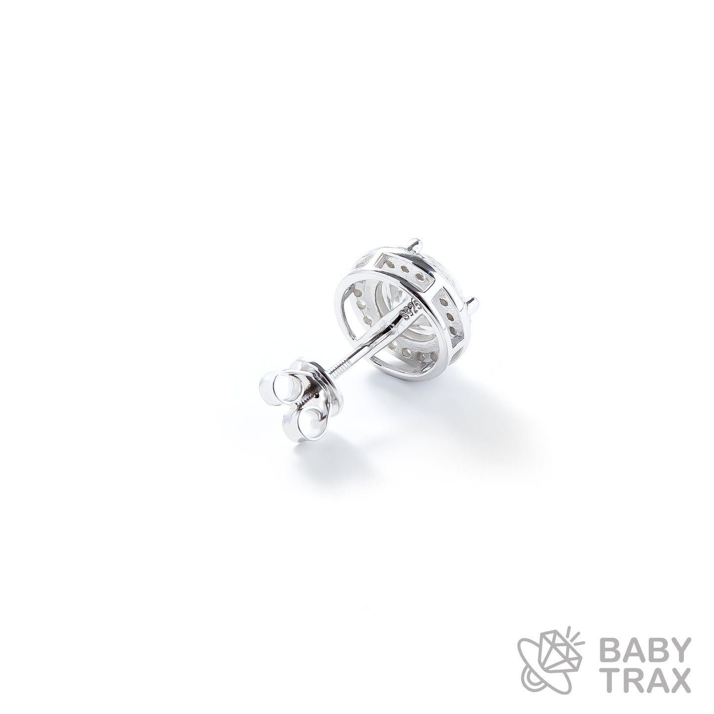 BABY シルバー925 モアサ フラワーピアス　JH01PC11【両耳用】ピアスセット