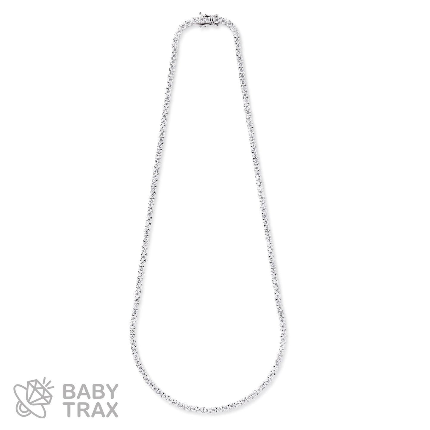 BABY シルバー925 モアサ テニスネックレス  JH01TN02