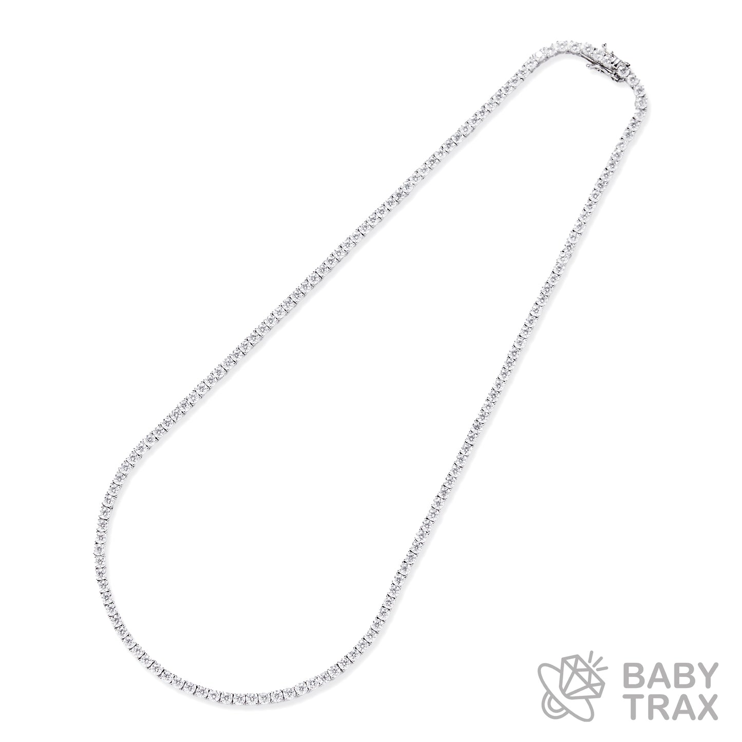 BABY シルバー925 モアサ テニスネックレス  JH01TN02