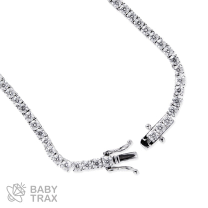 BABY シルバー925 モアサ テニスネックレス  JH01TN02