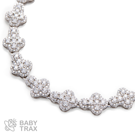 BABY シルバー925 モアサナイト ネックレス