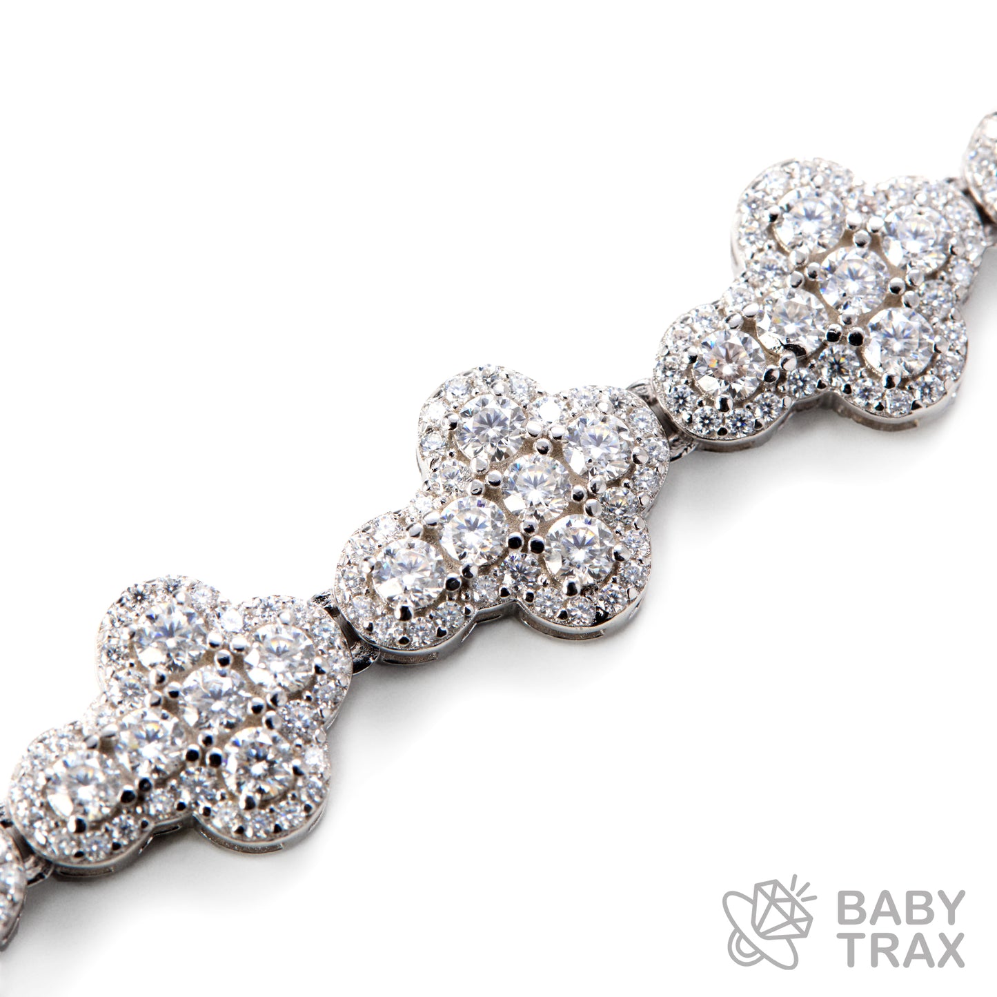 BABY シルバー925 モアサナイト ネックレス