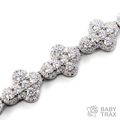 BABY シルバー925 モアサナイト ネックレス