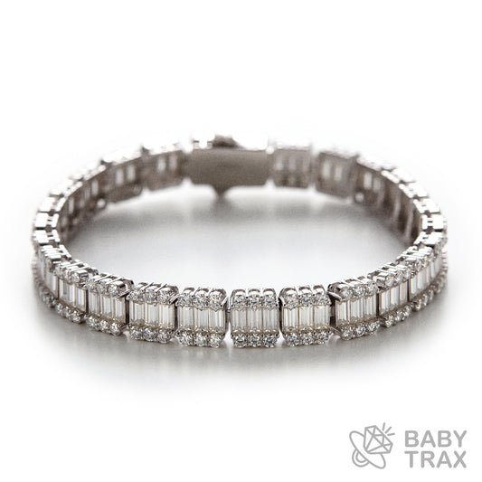 BABY シルバー925 モアサ バゲットブレス